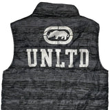 Ecko Unltd Graphic Vest - Medium Gray Polyester