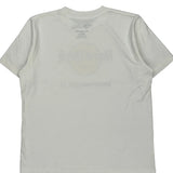 Hollywood, Fl Hard Rock Cafe Graphic T-Shirt - Medium White Cotton