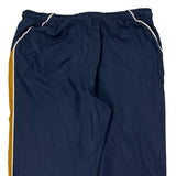 Nike Track Pants - Large Blue Polyester
