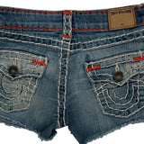 Age 6 True Religion Denim Shorts - Smallw 2L Blue Denim
