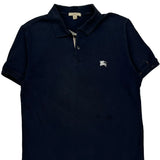 Burberry Brit Polo Shirt - Medium Navy Cotton
