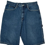 Rocawear Denim Shorts - 35W 11L Blue Cotton