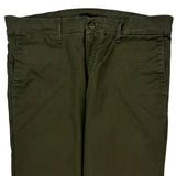 Carhartt Chinos - 33W 31L Green Cotton