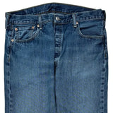 501 Levis Jeans - 34W 30L Blue Denim