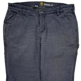 Carhartt Carpenter Pants - 36W 31L Gray Cotton
