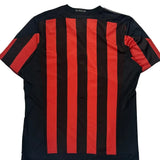 2015-16 Ac Milan Adidas Home Football Shirt - Large Black Polyester
