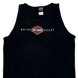 Kona, Hawaii Harley Davidson Graphic Vest - XL Black Cotton