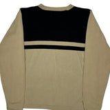 Harley Davidson Spellout Long Sleeve T-Shirt - XL Beige Cotton