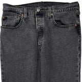 501 Levis Jeans - 32W 27L Gray Cotton