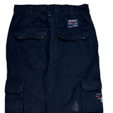 Paco Cargo Pants - 29W US 6 Navy Cotton Blend