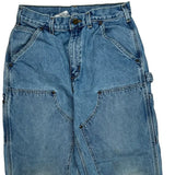 Carhartt Double Knee Carpenter Jeans - 28W 27L Blue Cotton
