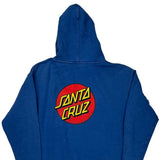 Santa Cruz Hoodie - Small Blue Cotton