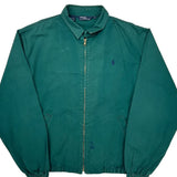 Polo By Ralph Lauren Harrington Jacket - Large Green Cotton