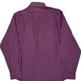 Regent Polo By Ralph Lauren Checked Shirt - XL Purple Cotton