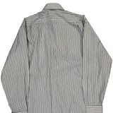 Tommy Hilfiger Striped Shirt - Medium Black & White Cotton