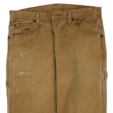 Dickies Carpenter Pants - 34W 30L Brown Cotton