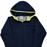 Reebok Windbreaker - Small Navy Polyester