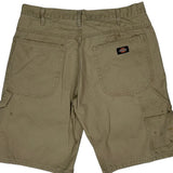 Dickies Carpenter Shorts - 32W 10L Beige Cotton