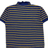 Polo By Ralph Lauren Striped Polo Shirt - XL Blue Cotton