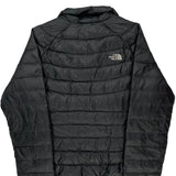 600 Fill The North Face Puffer - Small Black Nylon