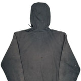 Lennox Logo Carhartt Hoodie - Small Black Cotton Blend