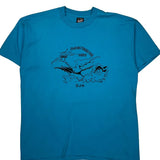Dash Thru The Dirt Fruit Of The Loom Single Stitch T-Shirt - XL Blue Cotton Blend