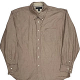 Tommy Hilfiger Shirt - XL Brown Cotton