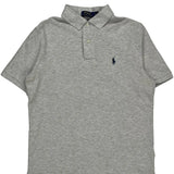 Polo By Ralph Lauren Polo Shirt - Small Gray Cotton