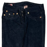 True Religion Skinny Jeans - 28W US 4 Black Corduroy