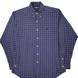Blake Ralph Lauren Checked Shirt - Medium Purple Cotton