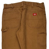 Dickies Carpenter Pants - 38W 32L Brown Cotton
