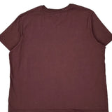 Carhartt T-Shirt - 2XL Burgundy Cotton