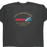 Single Stitch Phoenix, Az Hanes Graphic T-Shirt - 2XL Gray Cotton Blend