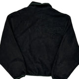 Made In USA Woolrich Collared Fleece - 2XL Black Polyester