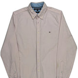 Tommy Hilfiger Slim Fit Shirt - Medium Pink Cotton