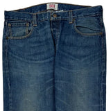 501 Levis Jeans - 36W 30L Blue Cotton