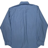 Ralph Lauren Checked Shirt - Large Blue Cotton