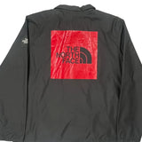 The North Face Windbreaker - 2XL Gray Polyester