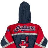 Age 7 Pro Player Indians Jacket - XL Navy Polyester