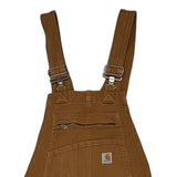 Carhartt Double Knee Overalls - XS Brown Cotton