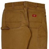 Dickies Carpenter Pants - 34W 30L Brown Cotton