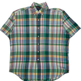 Blake Ralph Lauren Checked Short Sleeve Shirt - XL Multicoloured Cotton