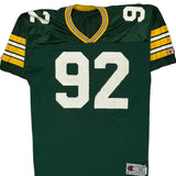Green Bay Packers Champion Football Football Jersey - Large Yellow Polyester