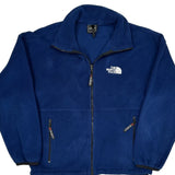 The North Face Fleece Jacket - Medium Blue Polyester
