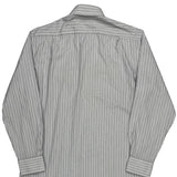 Tommy Hilfiger Striped Shirt - Medium Gray Cotton