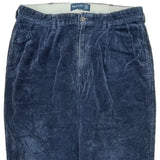 Polo Golf Pants - 34W 31L Blue Corduroy