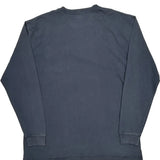 Carhartt Long Sleeve T-Shirt - XL Blue Cotton