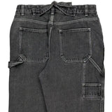 Unbranded Wide Leg Carpenter Trousers - 31W UK 14 Grey Denim