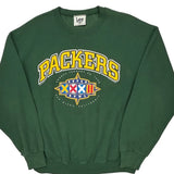 Packers Lee Sport Football Sweatshirt - XL Green Cotton