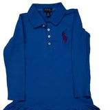 Age 4 Polo By Ralph Lauren Dress - XS Blue Cotton